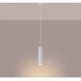 Sollux Lighting Karbon SL1535 lampa wisząca 1x10 W biała zdj.4