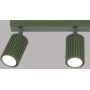 Sollux Lighting Karbon SL1619 lampa podsufitowa 3x10 W zielona zdj.7