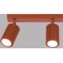 Sollux Lighting Karbon SL1638 lampa podsufitowa 3x10 W czerwona zdj.7