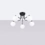 Sollux Lighting Astral SL1663 lampa podsufitowa 5x8 W biała-czarna zdj.3