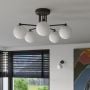 Sollux Lighting Astral SL1663 lampa podsufitowa 5x8 W biała-czarna zdj.11