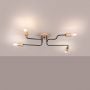 Sollux Lighting Timbo SL1669 lampa podsufitowa 4x15 W czarna-drewno zdj.4