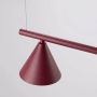 Sollux Lighting Nox SL2558 lampa wisząca 4x10 W burgund zdj.5