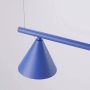 Sollux Lighting Nox SL2559 lampa wisząca 4x10 W niebieska zdj.5