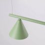 Sollux Lighting Nox SL2561 lampa wisząca 4x10 W zielona zdj.5