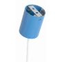 Sollux Lighting Nox SL2565 lampa wisząca 4x10 W niebieska zdj.3