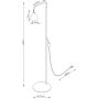 Sollux Lighting Nox SL2595 lampa stojąca 1x10 W niebieska zdj.2