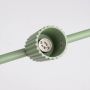 Sollux Lighting Karbon SL2722 lampa wisząca 4x10 W zielona zdj.4