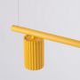 Sollux Lighting Karbon SL2723 lampa wisząca 4x10 W żółta zdj.5
