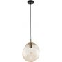 TK Lighting Sol 10083 lampa wisząca 1x15 W czarna-bursztynowa zdj.1