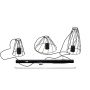 TK Lighting Modesto 10149 lampa wisząca 3x10 W czarna zdj.3