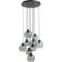 TK Lighting Cubus 10208 lampa wisząca powyżej 6x15 W czarna zdj.1