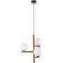 TK Lighting Estera 10271 lampa wisząca 3x8 W drewno zdj.1