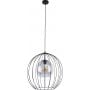 TK Lighting Universo 2552 lampa wisząca 1x15 W czarna zdj.1