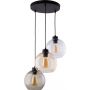 TK Lighting Cubus 2831 lampa wisząca 3x15 W czarna zdj.1
