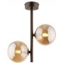 TK Lighting Esme 4528 lampa podsufitowa 2x6 W brązowa zdj.3