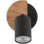 TK Lighting Cover 4673 lampa podsufitowa 1x10 W czarna zdj.1