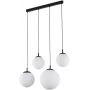 TK Lighting Esme 4790 lampa wisząca 4x15 W czarna zdj.1