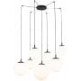 TK Lighting Esme 4794 lampa wisząca powyżej 6x15 W czarna zdj.4