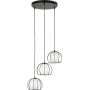 TK Lighting Beniamin 4812 lampa wisząca 3x6 W czarny zdj.5