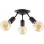 TK Lighting Rubio 4829 lampa podsufitowa 3x15 W czarny zdj.1