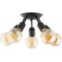 TK Lighting Rubio 4830 lampa podsufitowa 5x15 W czarny zdj.1