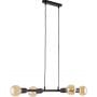 TK Lighting Porto 4836 lampa wisząca 4x15 W czarny zdj.4