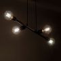 TK Lighting Porto 4836 lampa wisząca 4x15 W czarny zdj.6