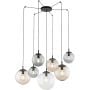 TK Lighting Esme 4863 lampa wisząca powyżej 6x15 W czarna zdj.3