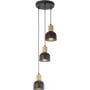 TK Lighting Cairo 4895 lampa wisząca 3x15 W czarna zdj.5