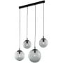 TK Lighting Esme 5381 lampa wisząca 4x15 W grafitowa zdj.1