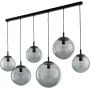 TK Lighting Esme 5383 lampa wisząca 6x15 W grafitowa zdj.1