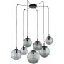 TK Lighting Esme 5385 lampa wisząca powyżej 6x15 W grafitowa zdj.1