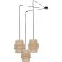 TK Lighting Calisto 5403 lampa wisząca 3x15 W czarna zdj.1