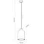 TK Lighting Satipo 5626 lampa wisząca zdj.2