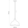 TK Lighting Cap 2070 lampa wisząca zdj.2