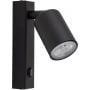 TK Lighting Top 5738 kinkiet 1x10 W czarny zdj.1