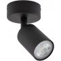 TK Lighting Top 5739 lampa podsufitowa 1x10 W czarna zdj.1