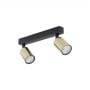 TK Lighting Top 5967 lampa podsufitowa 2x10 W czarna zdj.3