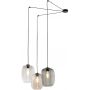 TK Lighting Elio 5972 lampa wisząca 3x15 W czarna zdj.3