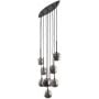 TK Lighting Esme 6148 lampa wisząca powyżej 6x6 W czarna zdj.4