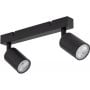 TK Lighting Top 6175 lampa podsufitowa 2x10 W czarna zdj.1