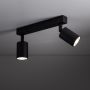 TK Lighting Top 6175 lampa podsufitowa 2x10 W czarna zdj.5