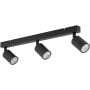 TK Lighting Top 6176 lampa podsufitowa 3x10 W czarna zdj.1