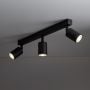 TK Lighting Top 6176 lampa podsufitowa 3x10 W czarna zdj.4