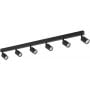 TK Lighting Top 6178 lampa podsufitowa 6x10 W czarna zdj.1