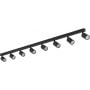 TK Lighting Top 6179 lampa podsufitowa powyżej 6x10 W czarna zdj.1