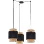 TK Lighting Boho Black 6549 lampa wisząca zdj.1