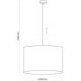 TK Lighting Juta 6582 lampa wisząca zdj.2