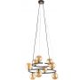 TK Lighting Anabelle 6587 lampa wisząca powyżej 6x6 W brązowa zdj.1